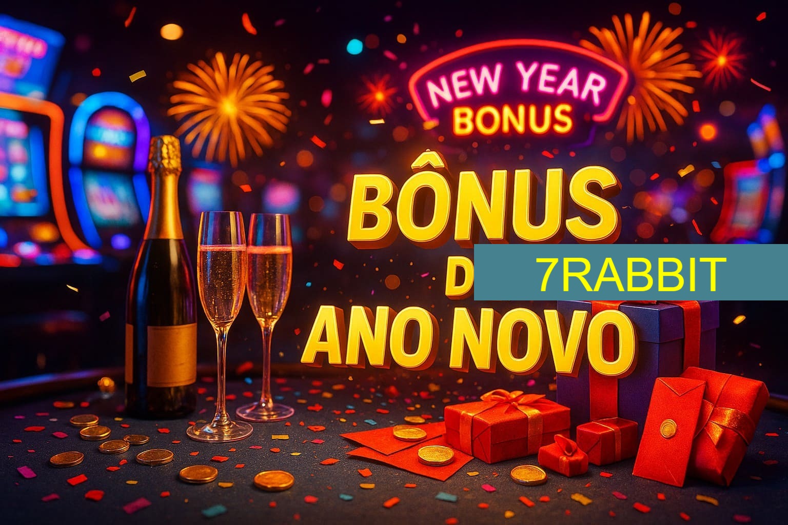 Promoções de Ano Novo no 7RABBIT